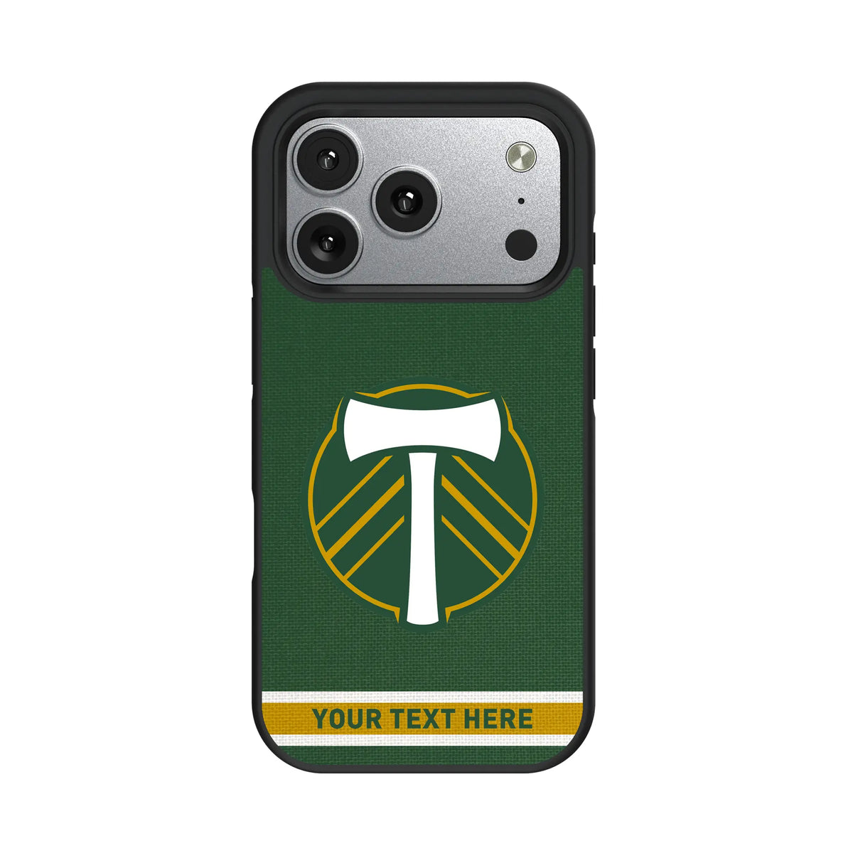 Portland Timbers Personalized Stripe iPhone Bump Phone Case for Apple iPhone#Device_iPhone 17 Pro