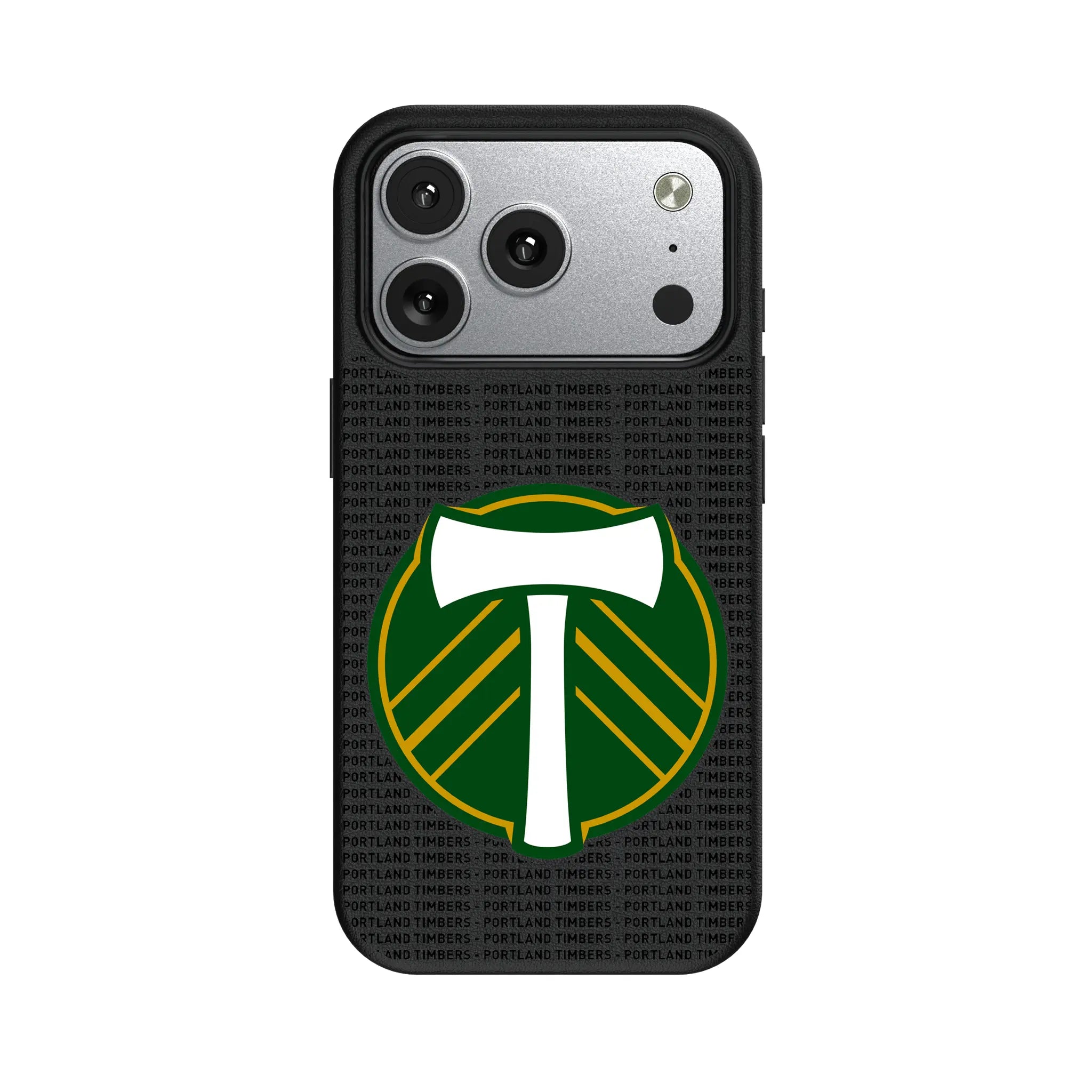 Portland Timbers Text Backdrop iPhone MagSafe Compatible Phone Case for Apple iPhone#Device_iPhone 17 Pro