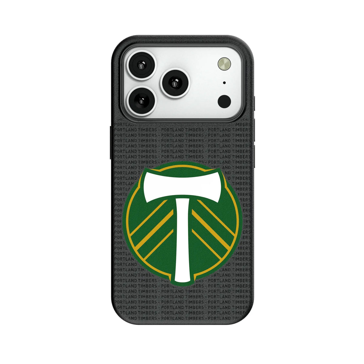Portland Timbers Text Backdrop MagSafe Compatible Phone Case for Apple iPhone
