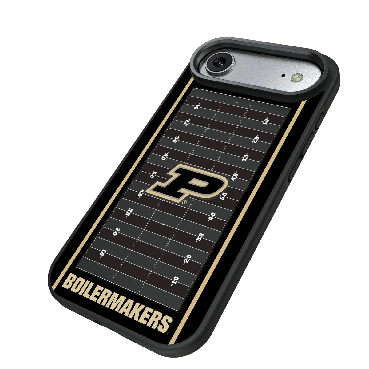 Purdue University Boilermakers Field iPhone Bump Phone Case for Apple iPhone - Isometric View#Device_iPhone Air