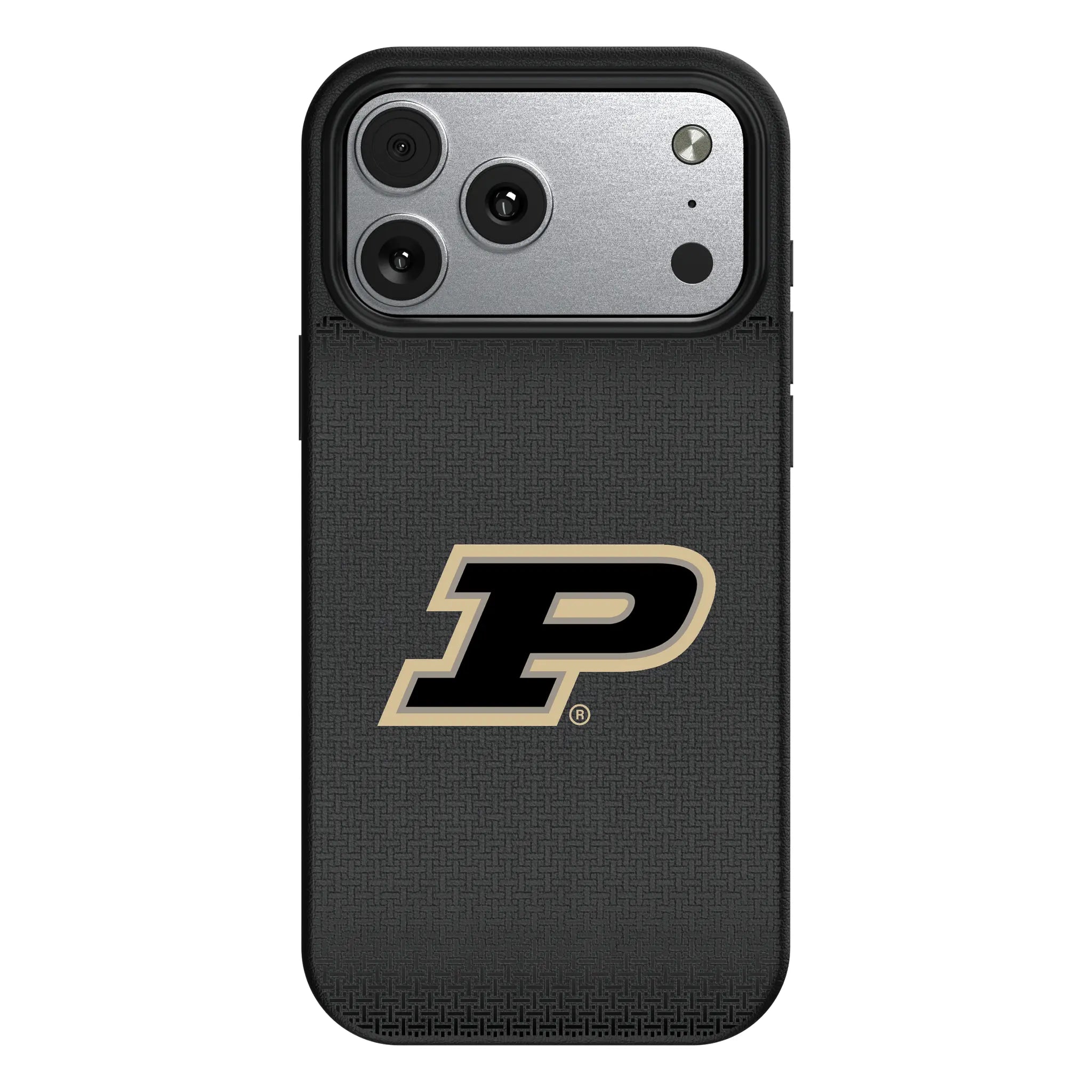 Purdue University Boilermakers Linen iPhone MagSafe Compatible Phone Case for Apple iPhone#Device_iPhone 17 Pro Max