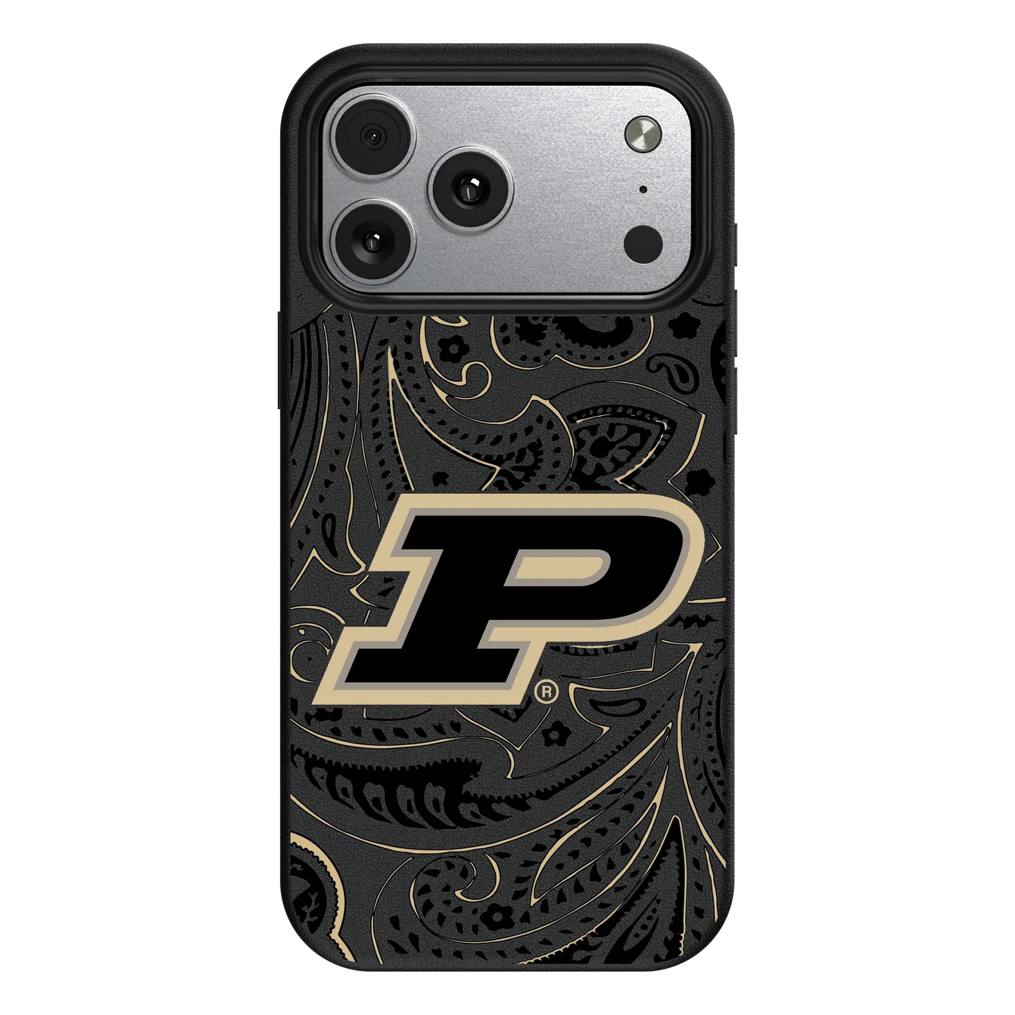 Purdue University Boilermakers Paisley iPhone MagSafe Compatible Phone Case for Apple iPhone#Device_iPhone 17 Pro Max
