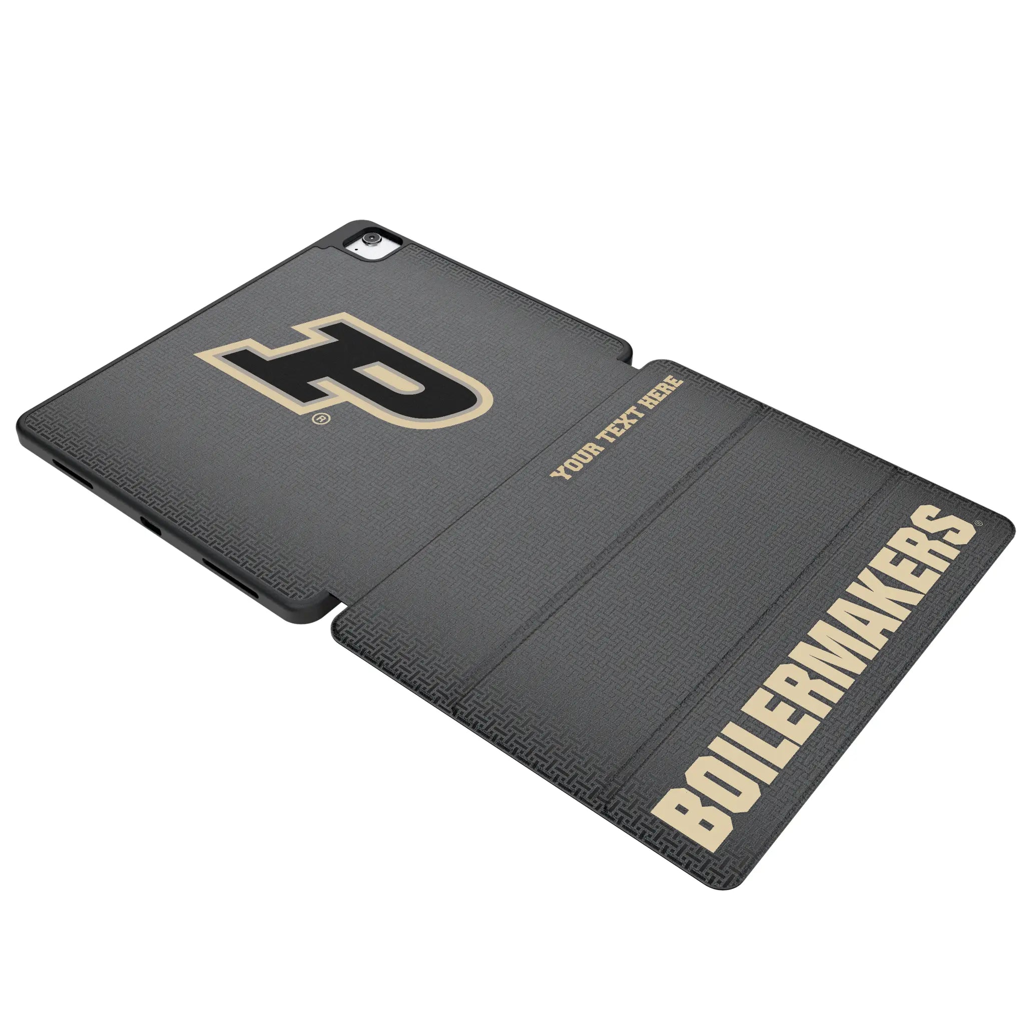 Purdue University Boilermakers Personalized Linen iPad Tablet Case for Apple iPad