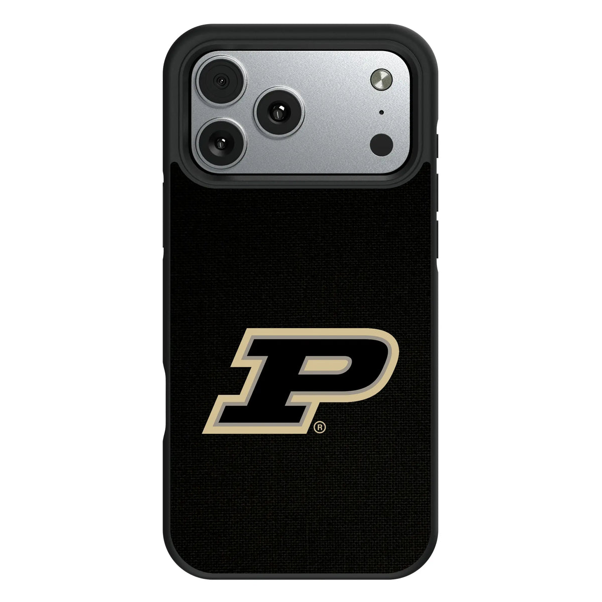 Purdue University Boilermakers Solid iPhone Bump Phone Case for Apple iPhone#Device_iPhone 17 Pro Max