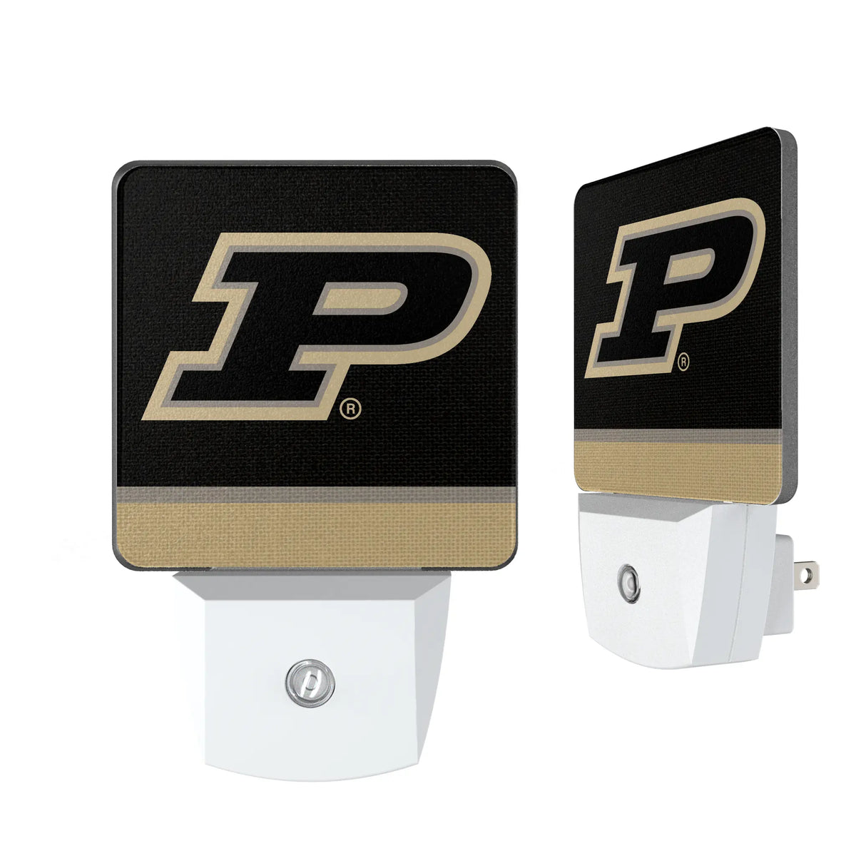 Purdue University Boilermakers Stripe Night Light 2-Pack