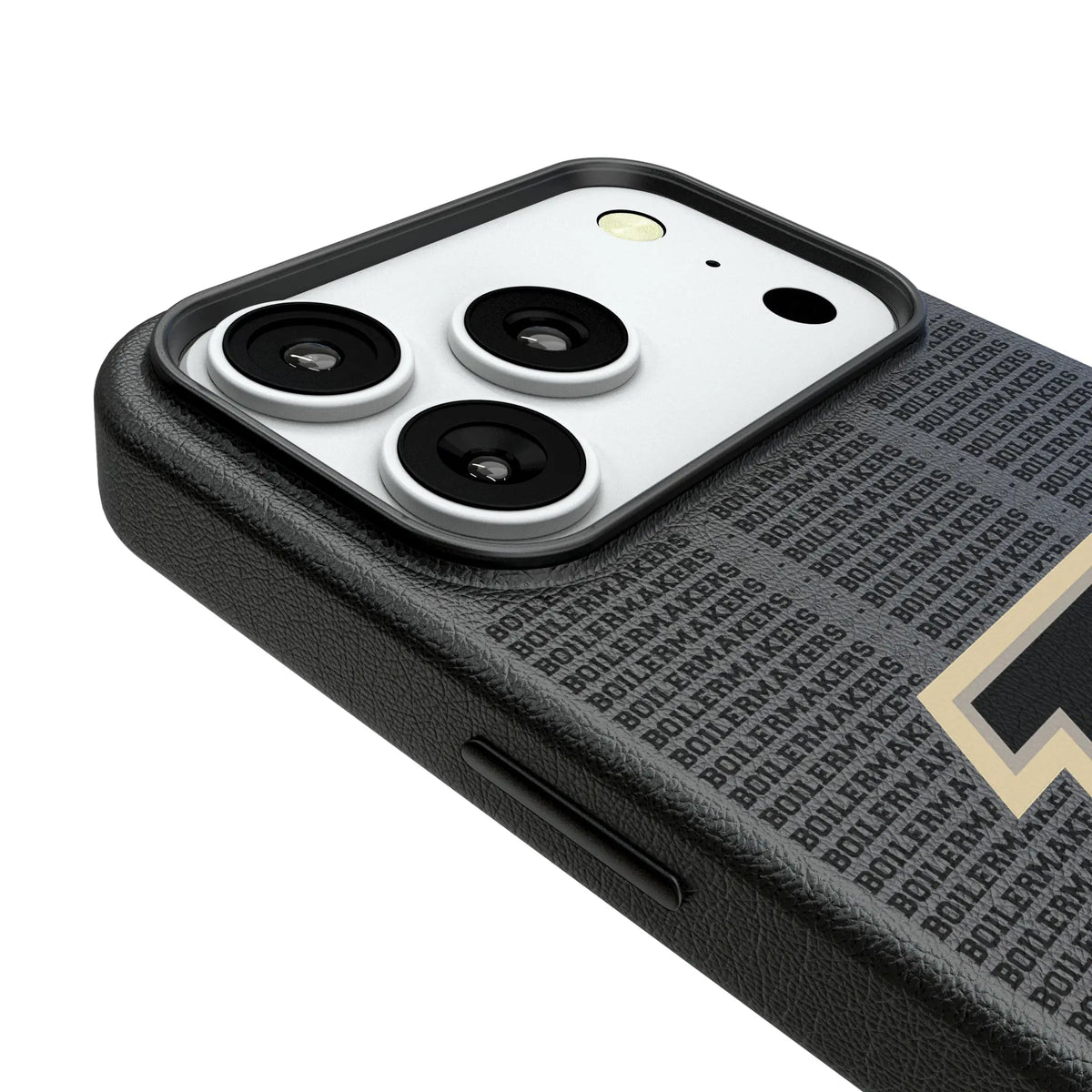 Purdue University Boilermakers Text Backdrop iPhone MagSafe Compatible Phone Case for Apple iPhone - Detail#Device_iPhone 18 Pro