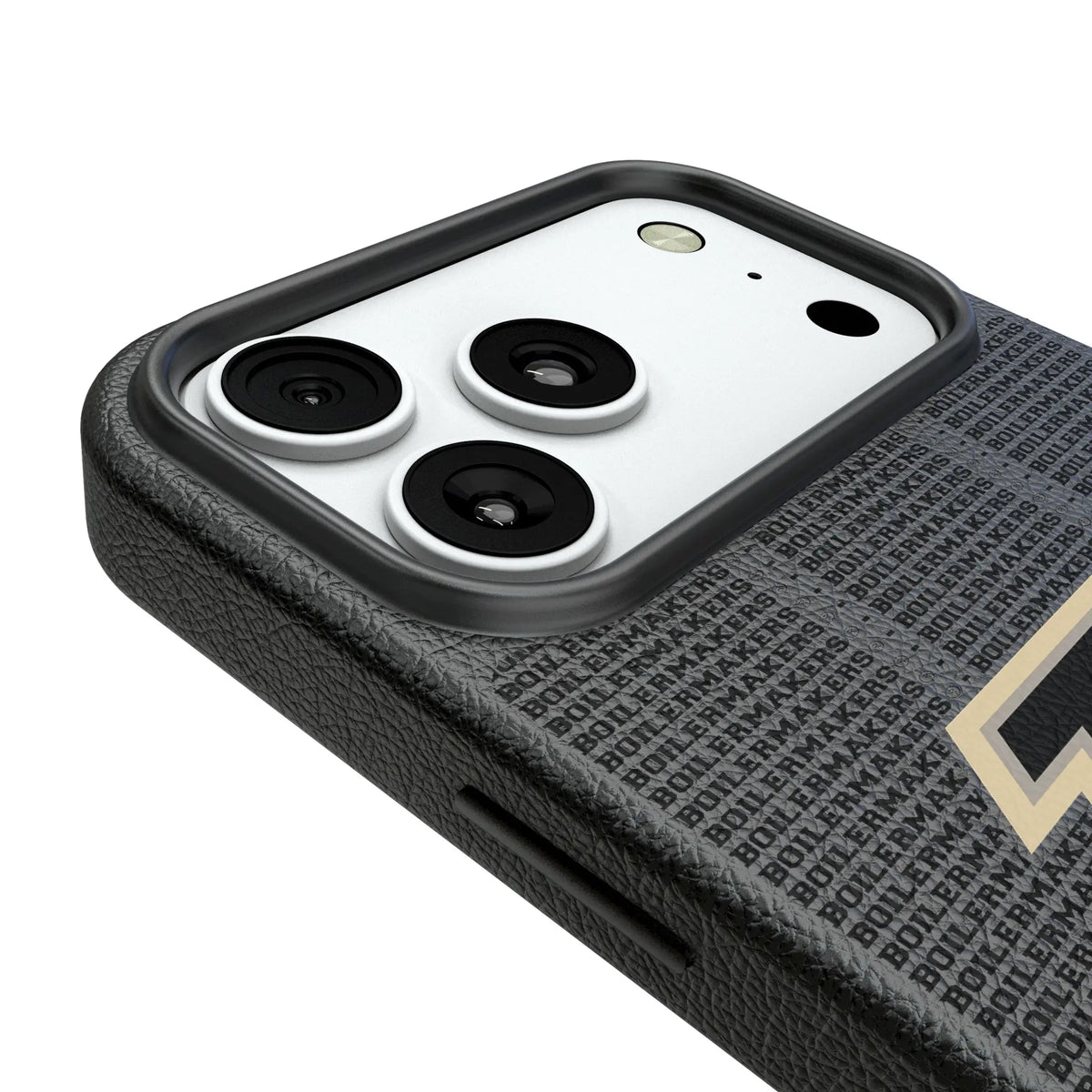 Purdue University Boilermakers Text Backdrop iPhone MagSafe Compatible Phone Case for Apple iPhone - Detail#Device_iPhone 18 Pro Max