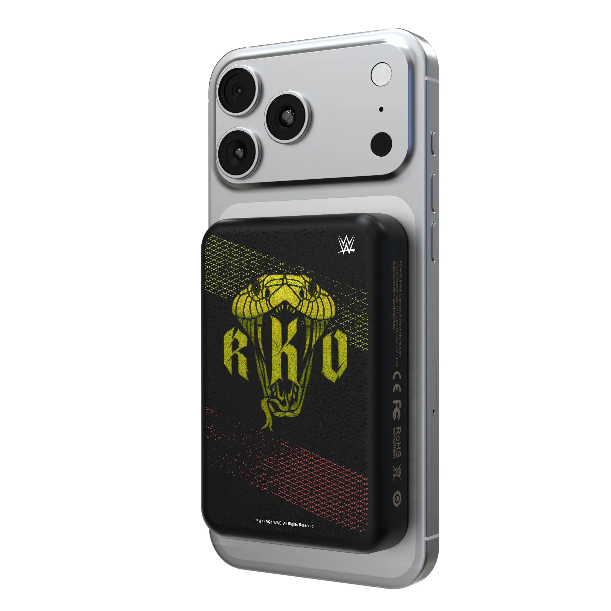 Randy Orton Steel Wireless Mag Power Bank