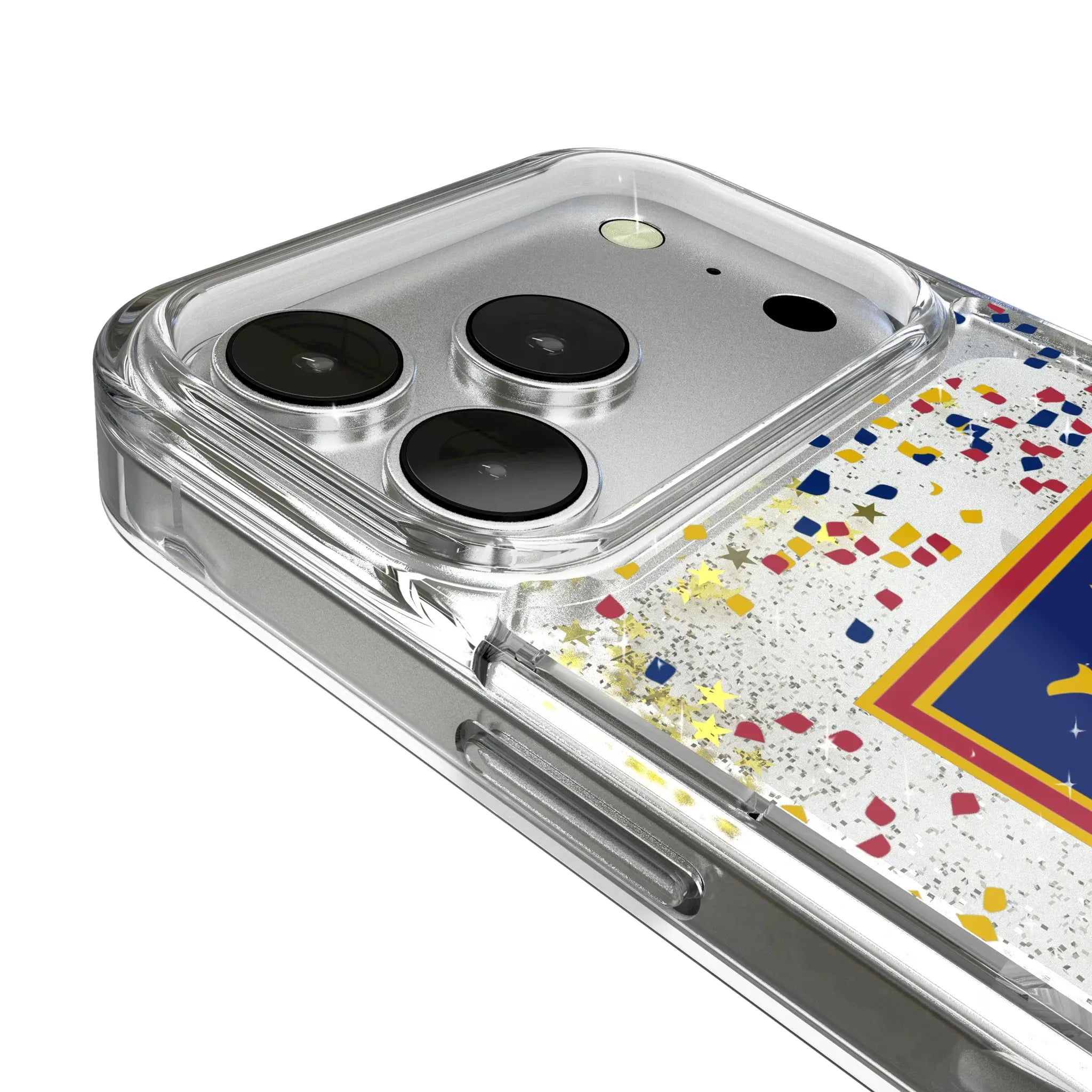 Real Salt Lake Confetti iPhone Glitter Phone Case for Apple iPhone - Detail