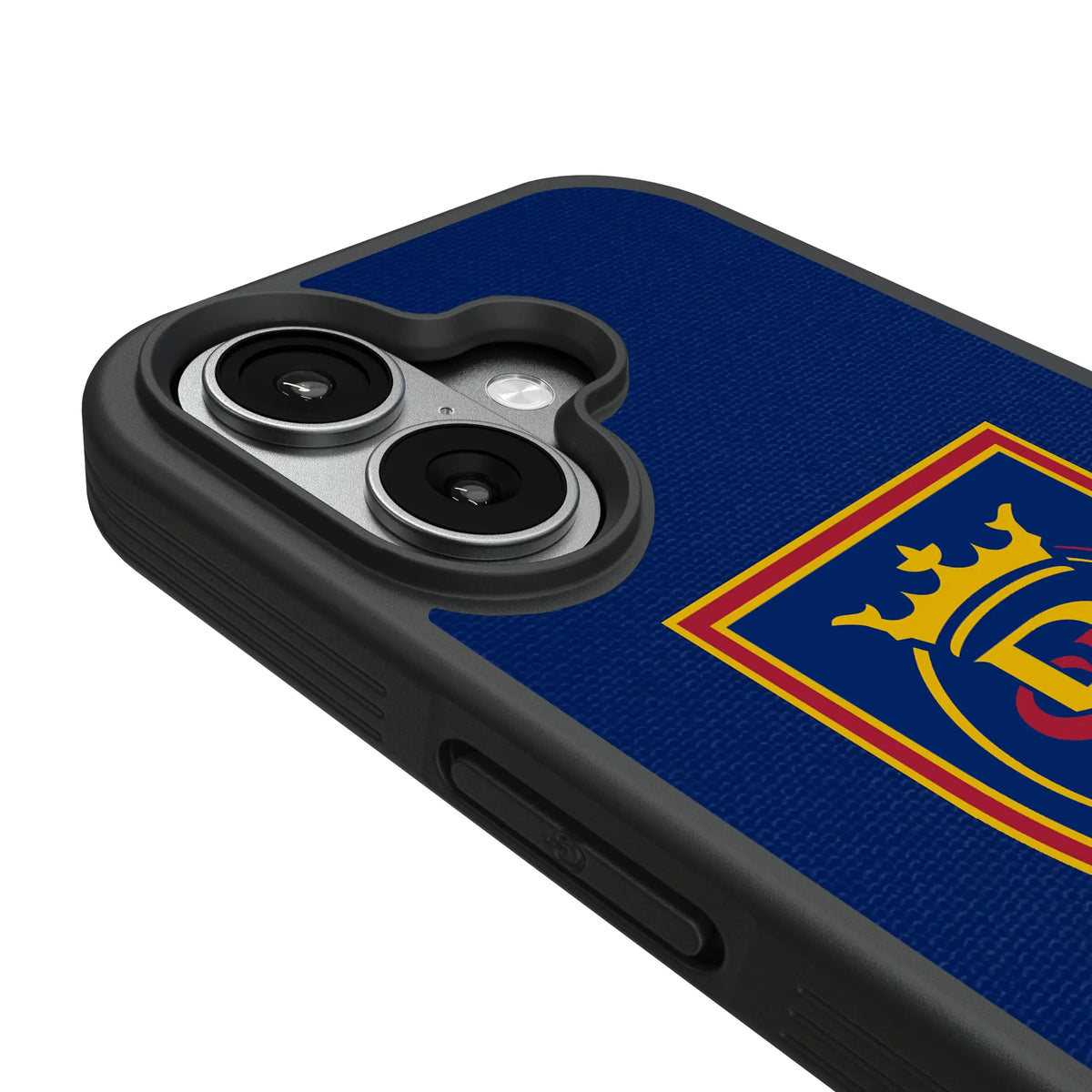 Real Salt Lake Endzone Solid iPhone Bump Phone Case for Apple iPhone - Detail#Device_iPhone 17