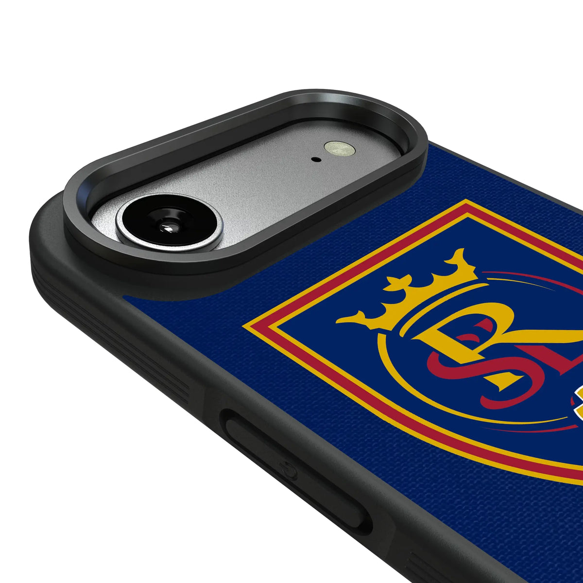 Real Salt Lake Endzone Solid iPhone Bump Phone Case for Apple iPhone - Detail#Device_iPhone Air
