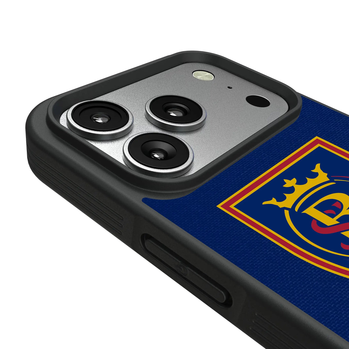 Real Salt Lake Endzone Solid iPhone Bump Phone Case for Apple iPhone - Detail#Device_iPhone 17 Pro