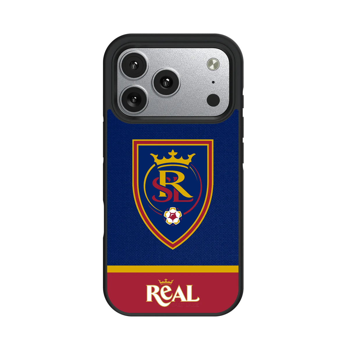 Real Salt Lake Endzone Solid iPhone Bump Phone Case for Apple iPhone#Device_iPhone 17 Pro