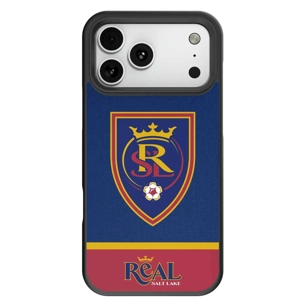 Real Salt Lake Endzone Solid Bump Phone Case for Apple iPhone