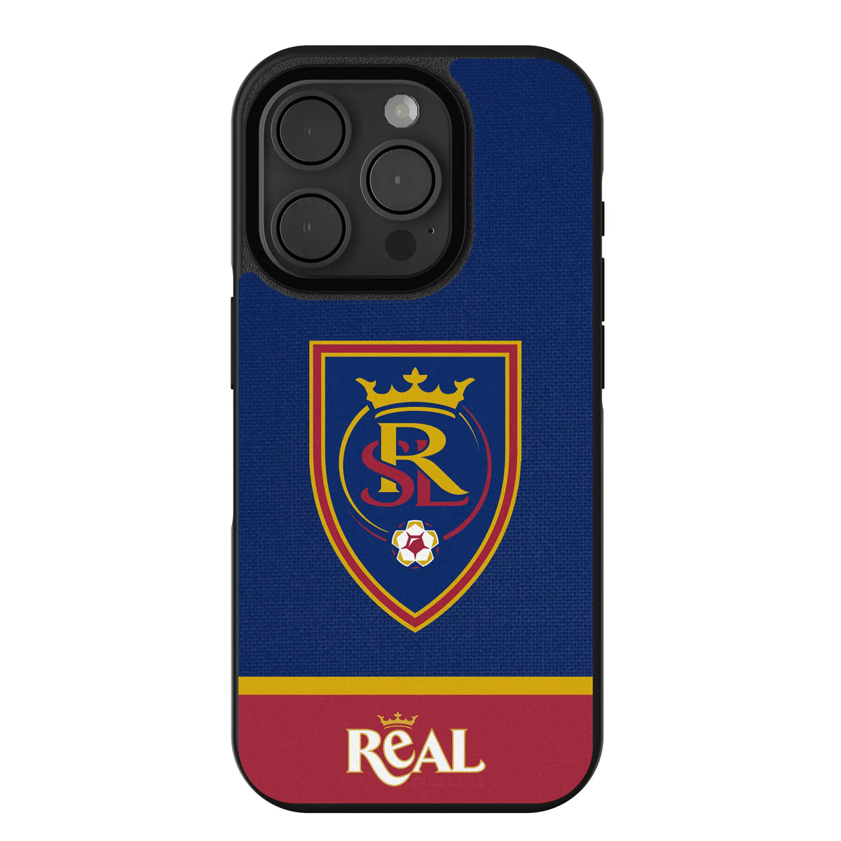 Real Salt Lake Endzone Solid iPhone Bump Phone Case for Apple iPhone