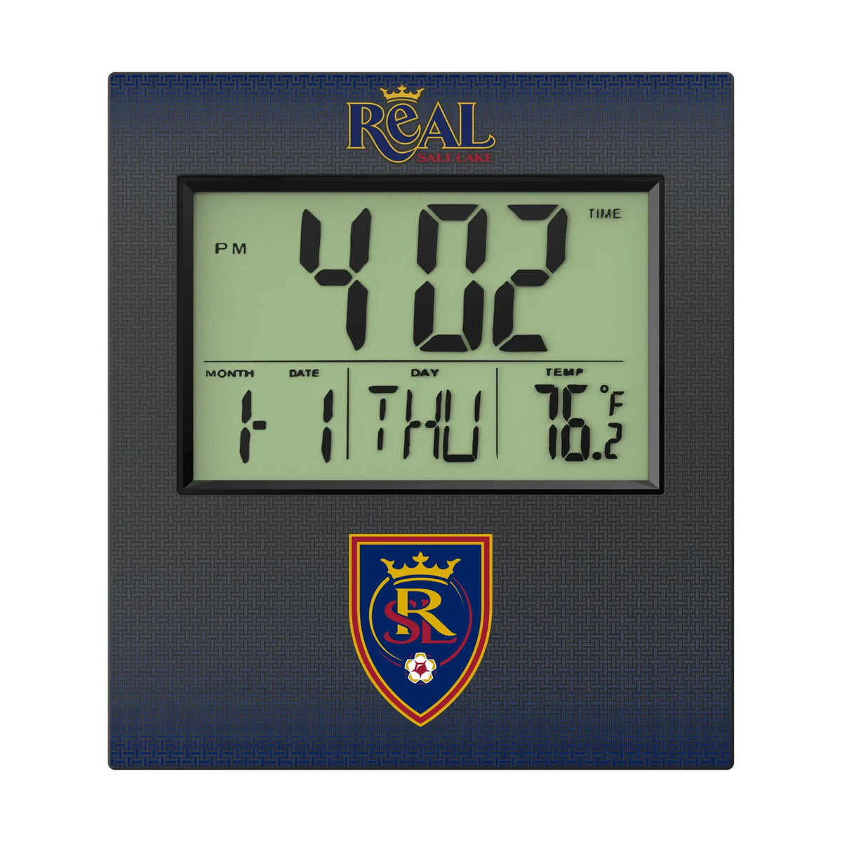 Real Salt Lake Linen Wall Clock