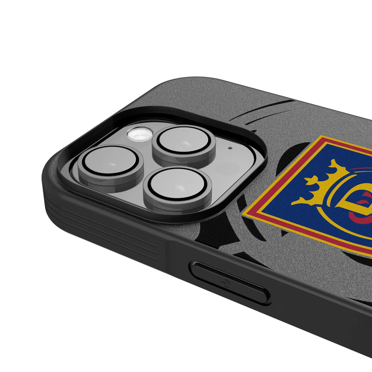 Real Salt Lake Monocolor Tilt iPhone Bump Phone Case for Apple iPhone - Detail
