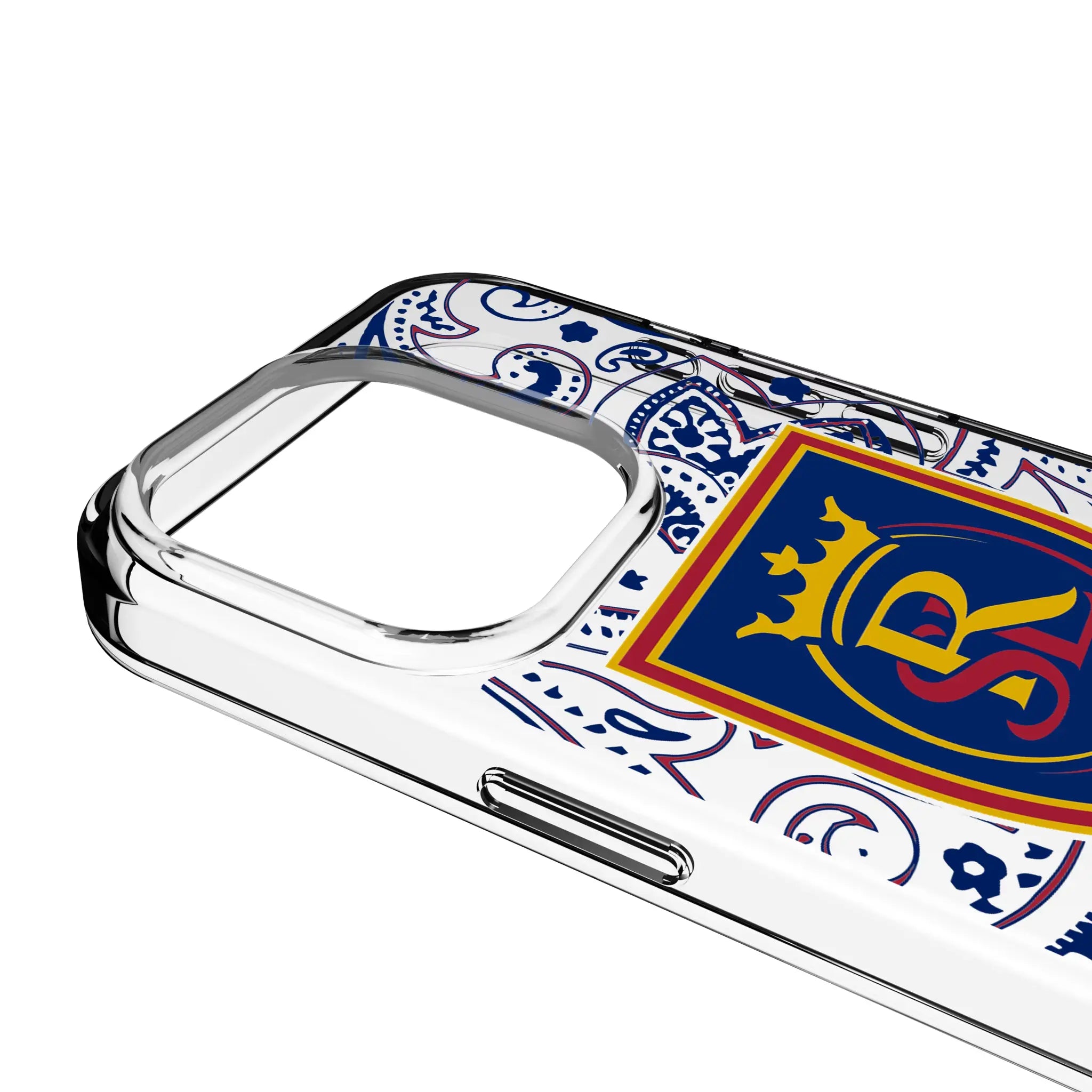 Real Salt Lake Paisley iPhone Clear Phone Case for Apple iPhone - Detail