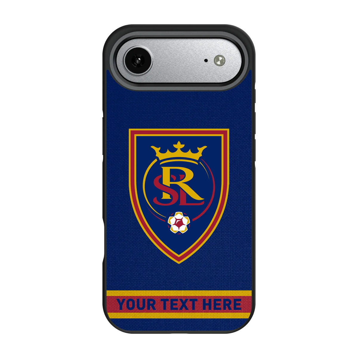 Real Salt Lake Personalized Stripe iPhone Bump Phone Case for Apple iPhone#Device_iPhone Air