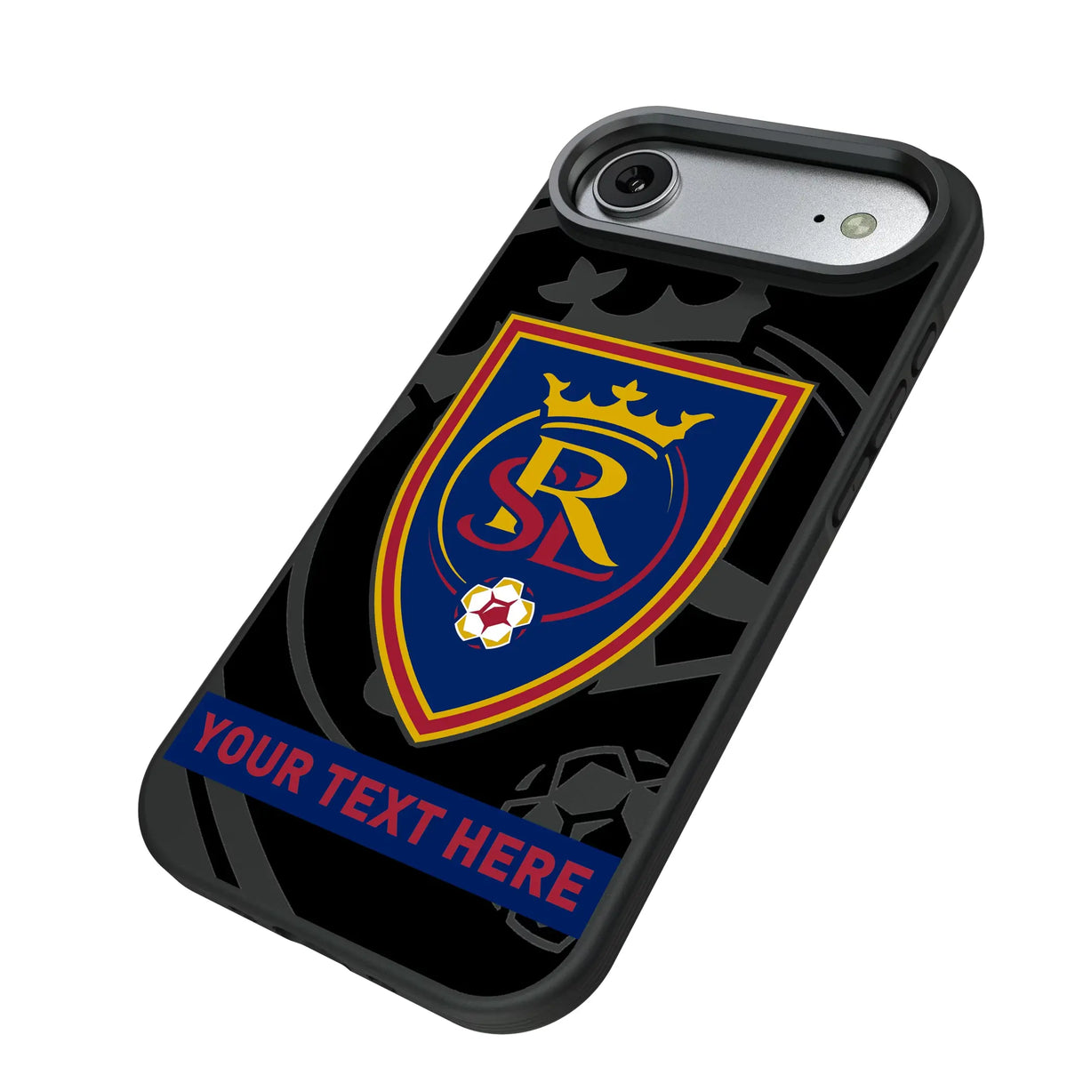 Real Salt Lake Personalized Tilt iPhone Bump Phone Case for Apple iPhone - Isometric View#Device_iPhone Air