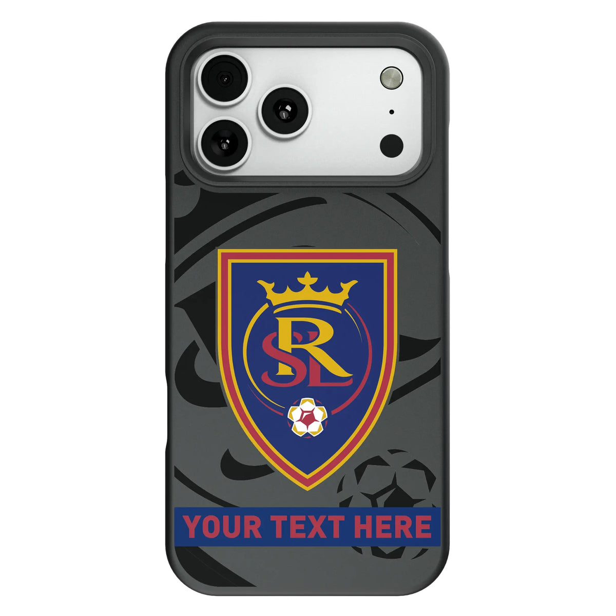 Real Salt Lake Personalized Tilt Bump Phone Case for Apple iPhone