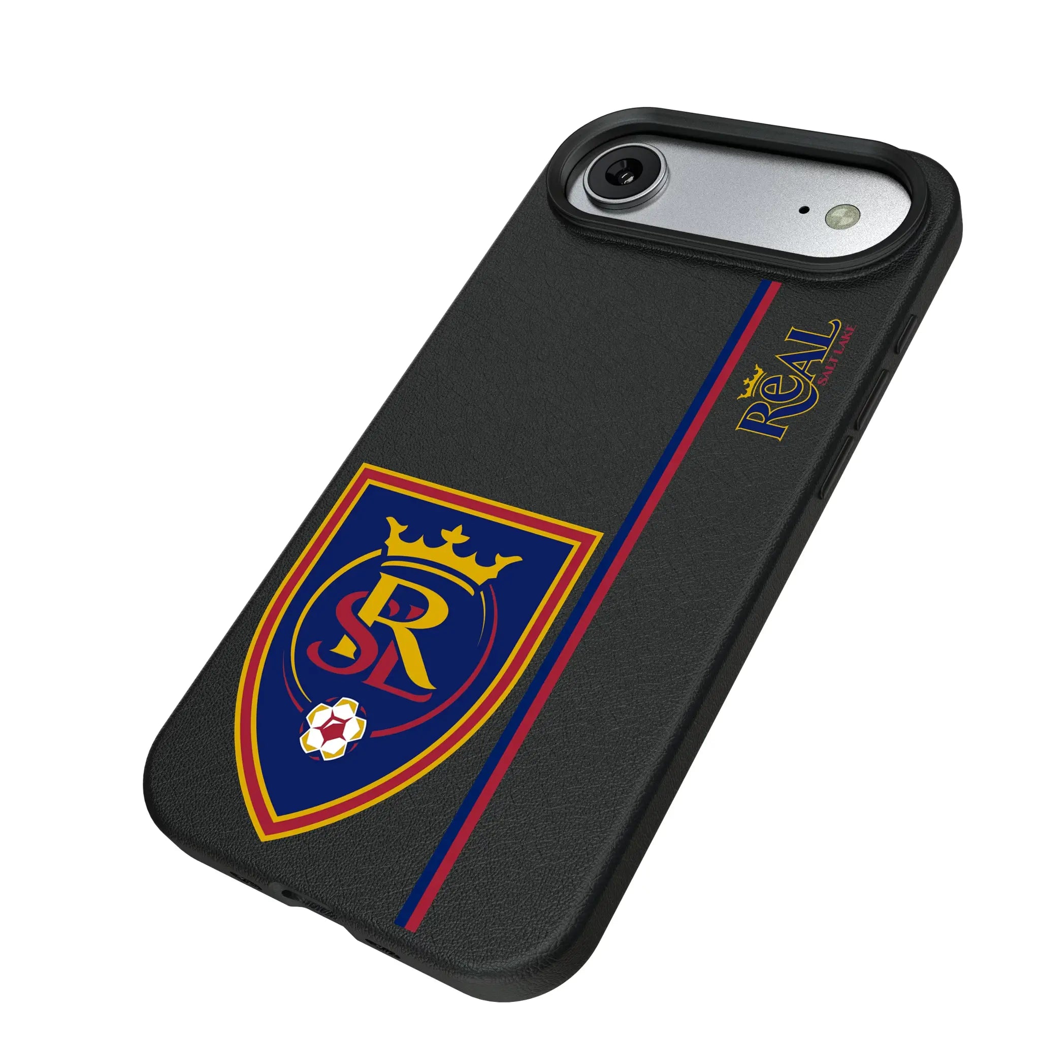 Real Salt Lake Sidebar iPhone MagSafe Compatible Phone Case for Apple iPhone - Isometric View#Device_iPhone Air