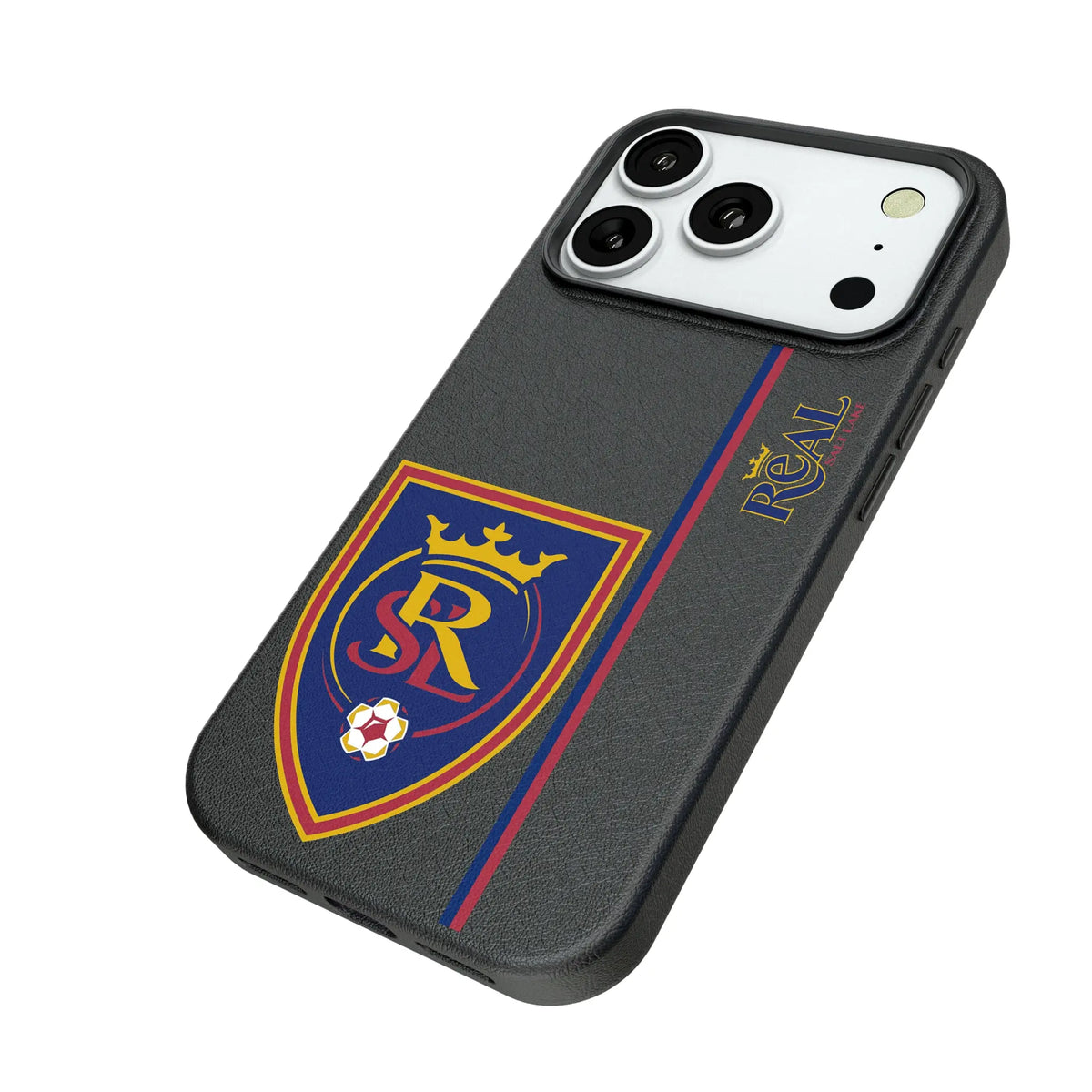 Real Salt Lake Sidebar iPhone MagSafe Compatible Phone Case for Apple iPhone - Isometric View#Device_iPhone 18 Pro