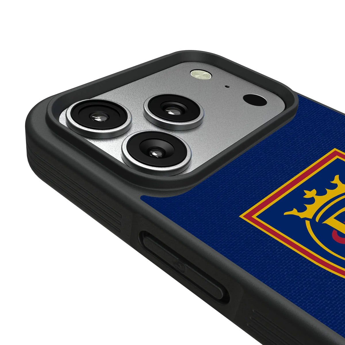 Real Salt Lake Stripe iPhone Bump Phone Case for Apple iPhone - Detail#Device_iPhone 17 Pro