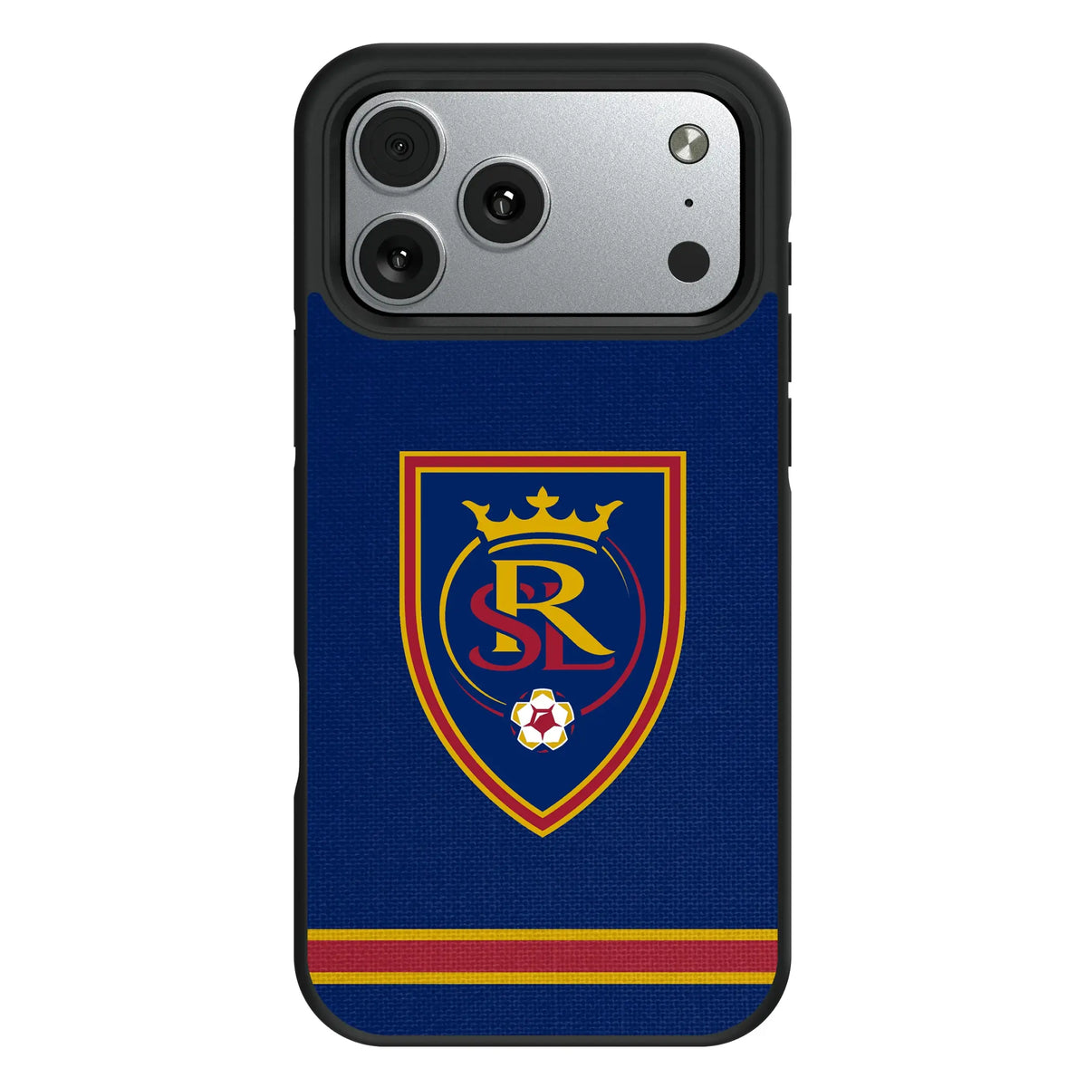 Real Salt Lake Stripe iPhone Bump Phone Case for Apple iPhone#Device_iPhone 17 Pro Max
