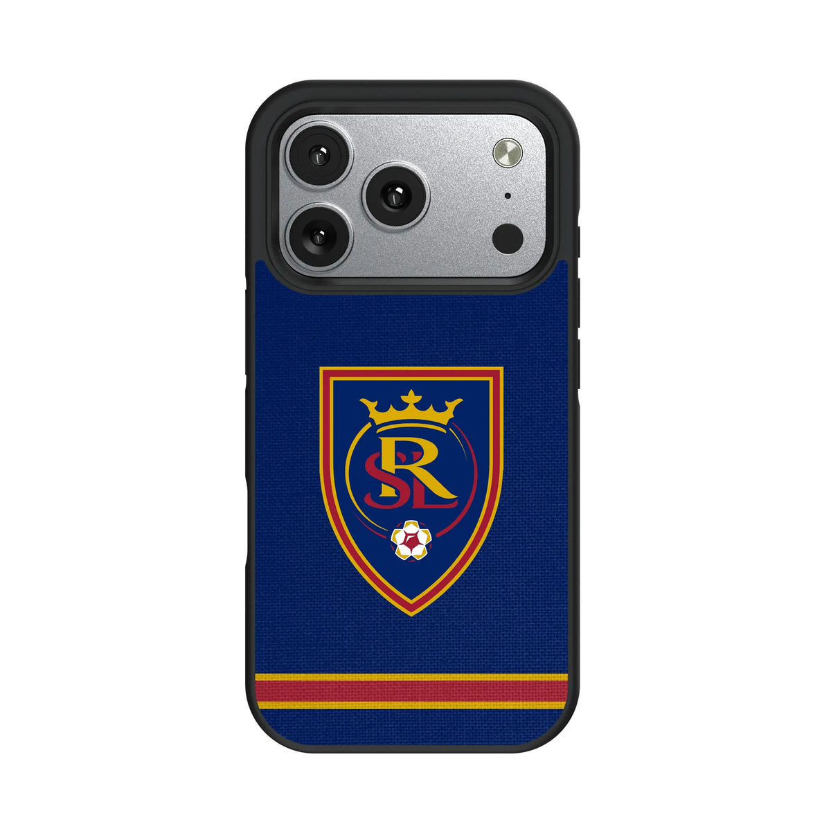 Real Salt Lake Stripe iPhone Bump Phone Case for Apple iPhone#Device_iPhone 17 Pro