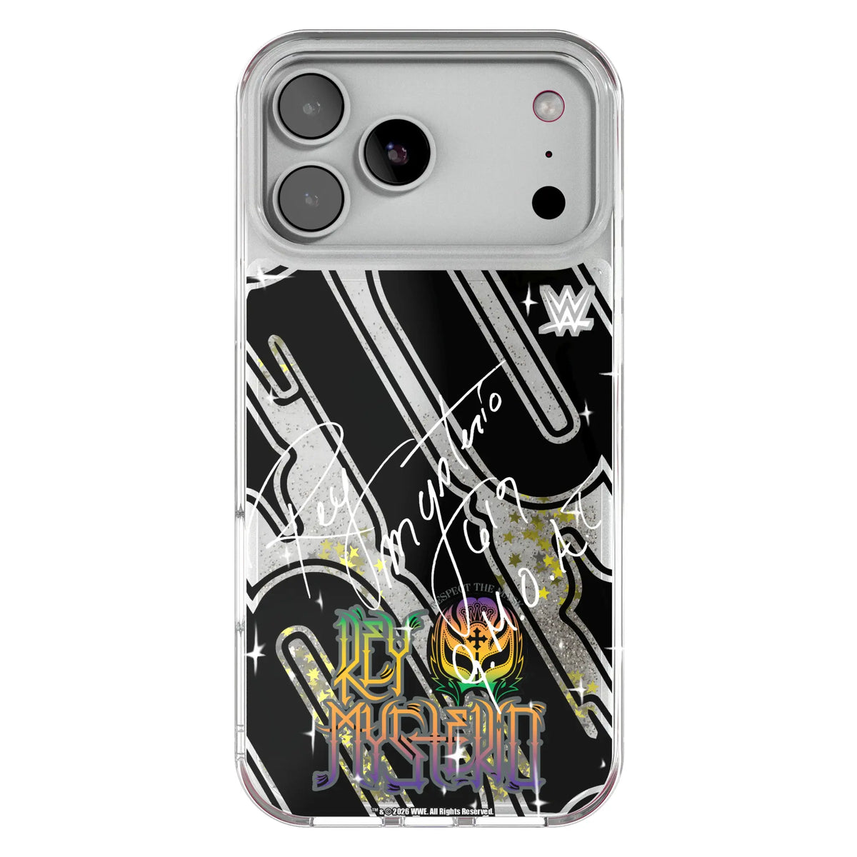 Rey Mysterio Impact Glitter Phone Case for Apple iPhone