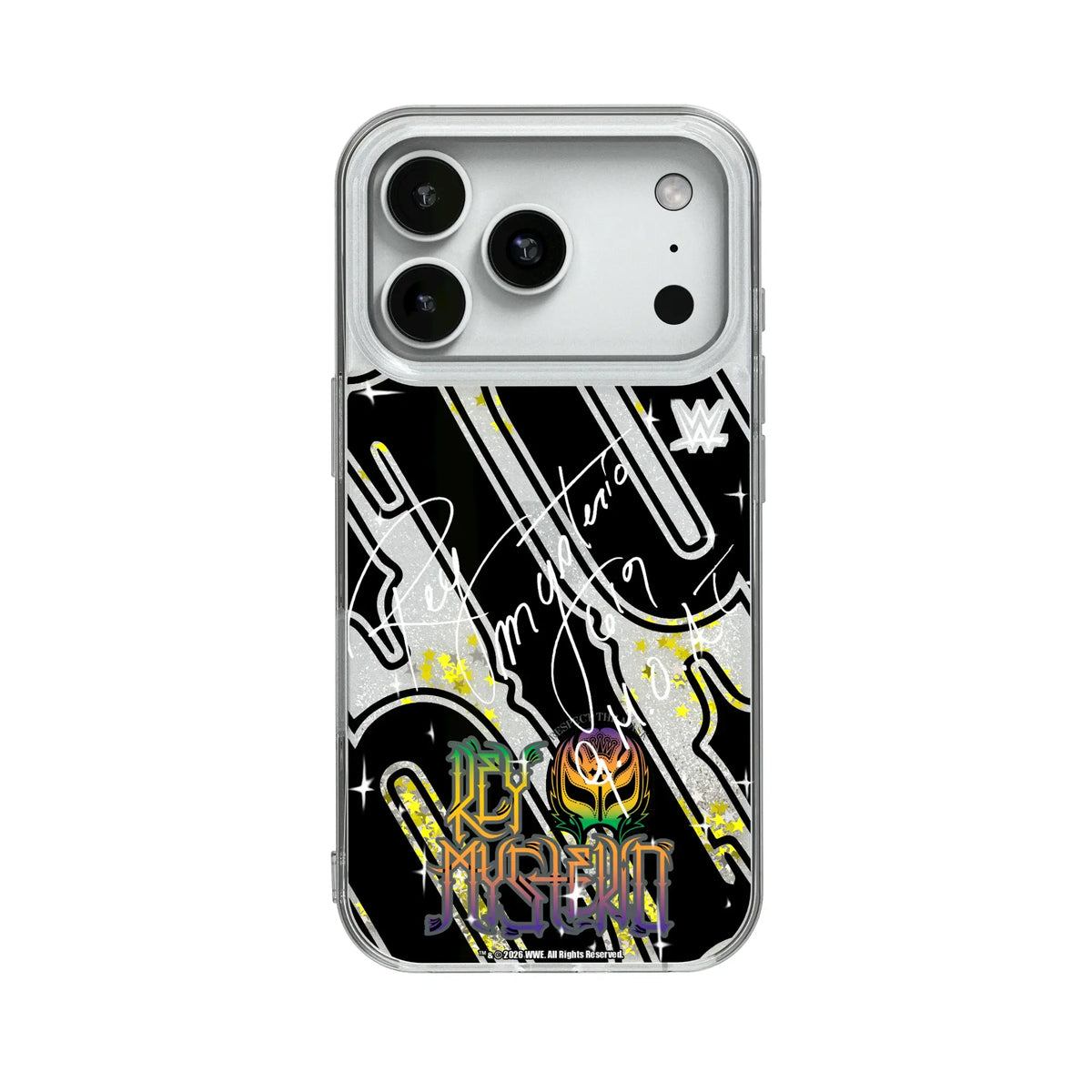 Rey Mysterio Impact Glitter Phone Case for Apple iPhone