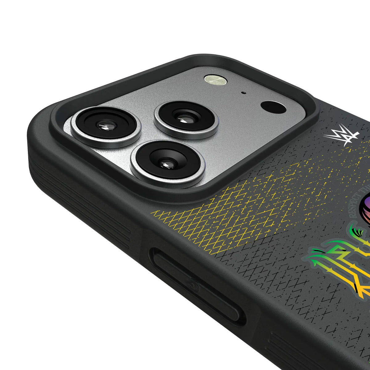 Rey Mysterio Steel iPhone Bump Phone Case for Apple iPhone - Detail#Device_iPhone 17 Pro