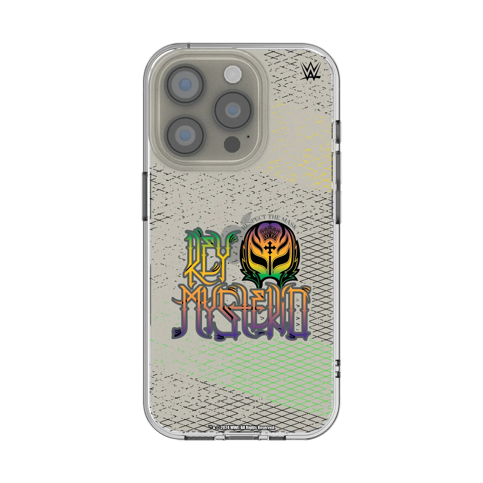 Rey Mysterio Steel iPhone Clear Phone Case for Apple iPhone