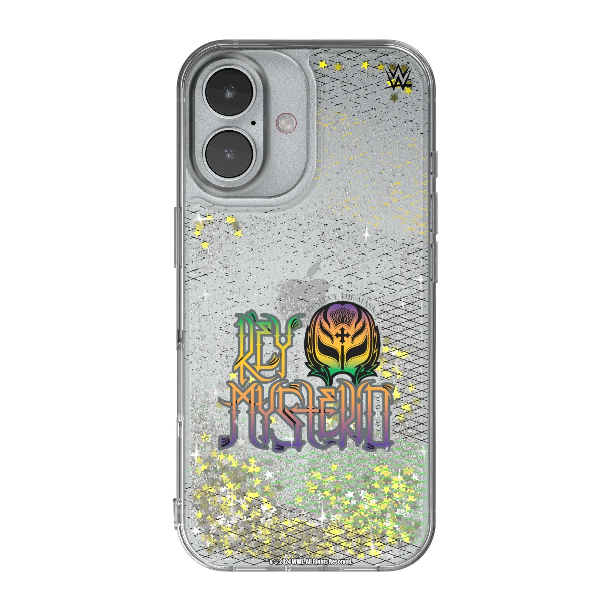 Rey Mysterio Steel iPhone Glitter Phone Case for Apple iPhone