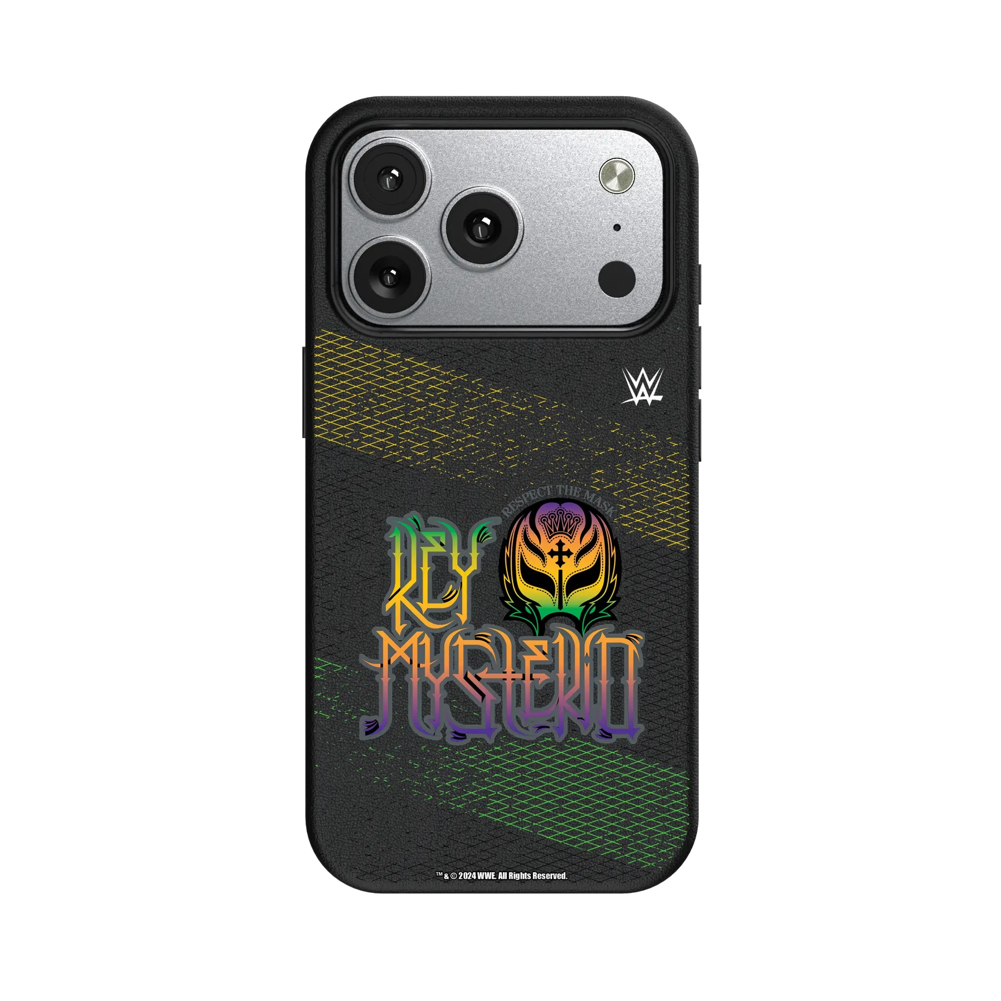 Rey Mysterio Steel iPhone MagSafe Compatible Phone Case for Apple iPhone#Device_iPhone 17 Pro