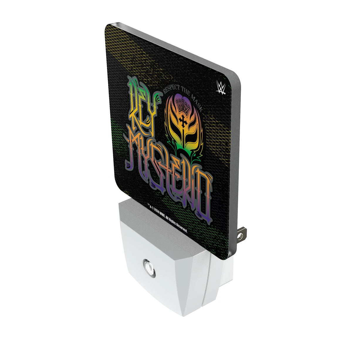 Rey Mysterio Steel Night Light 2-Pack - Isometric View