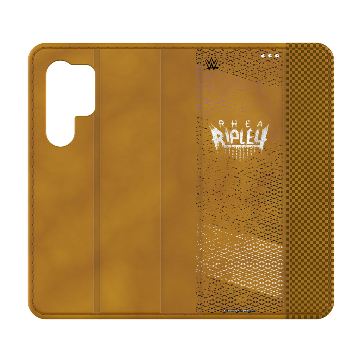 Rhea Ripley Steel Galaxy Folio Phone Case for Samsung Galaxy