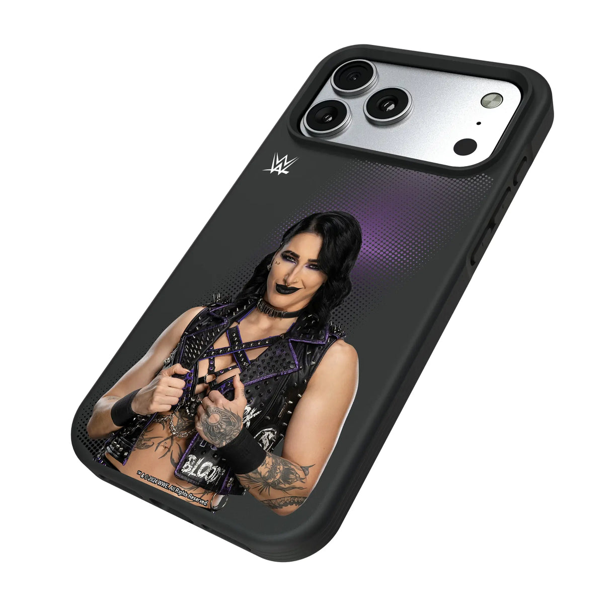Rhea Ripley Superstar iPhone Bump Phone Case for Apple iPhone - Isometric View#Device_iPhone 17 Pro Max