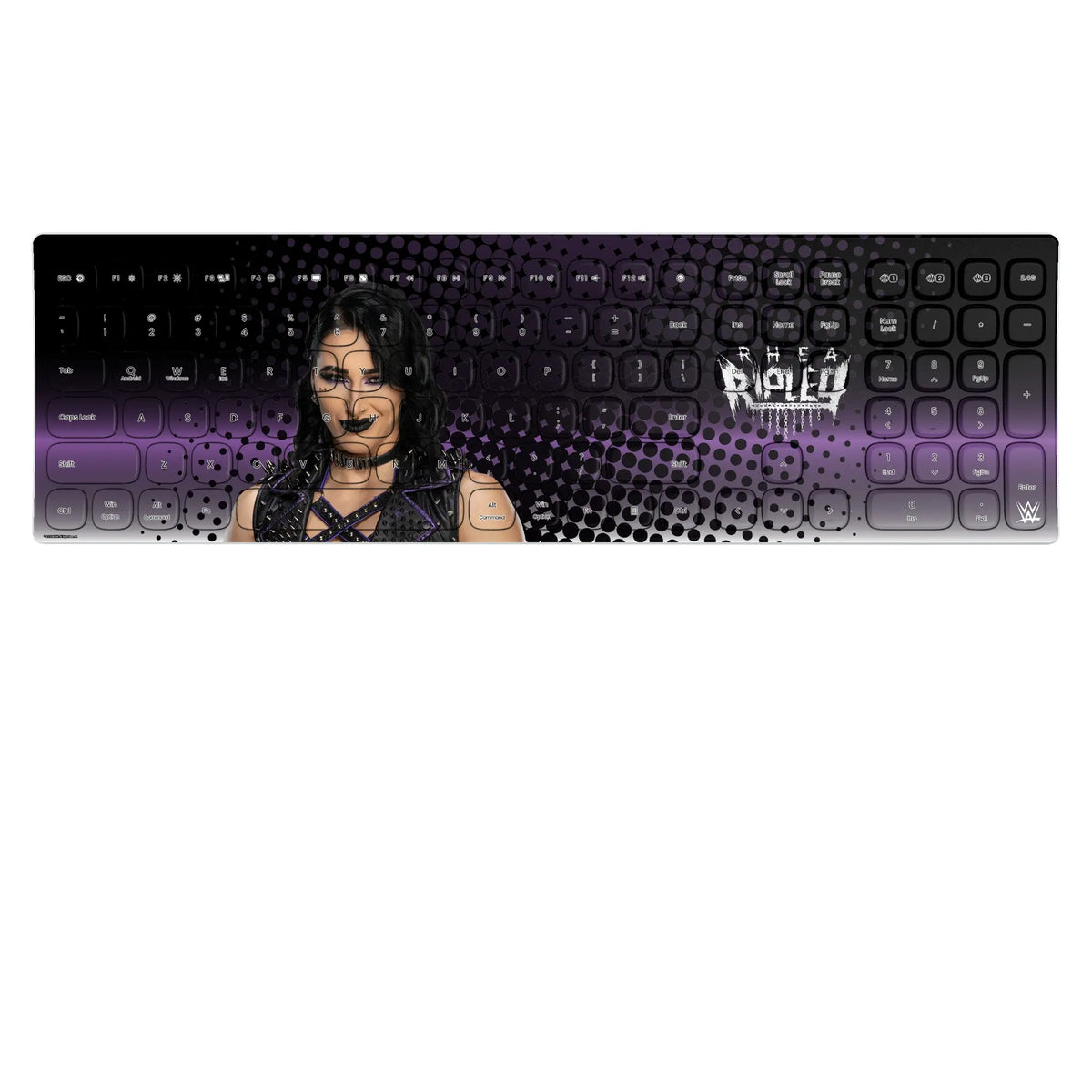 Rhea Ripley Superstar KKB605 Curved Wireless Keyboard