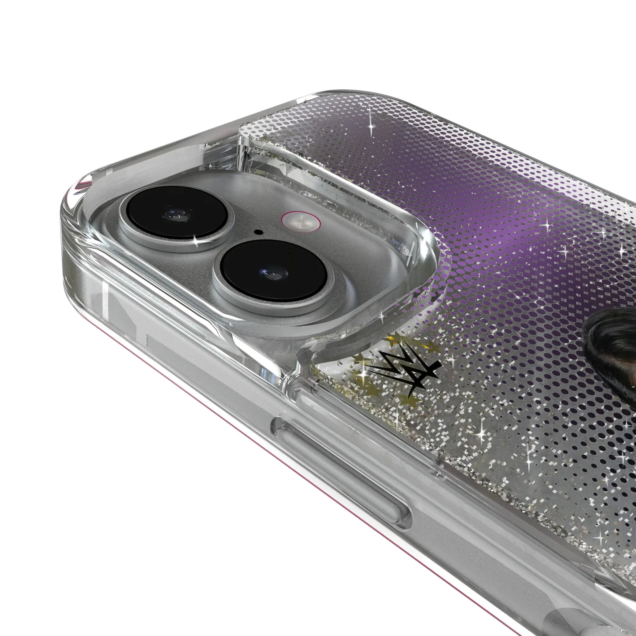 Rhea Ripley Superstar iPhone Glitter Phone Case for Apple iPhone - Detail