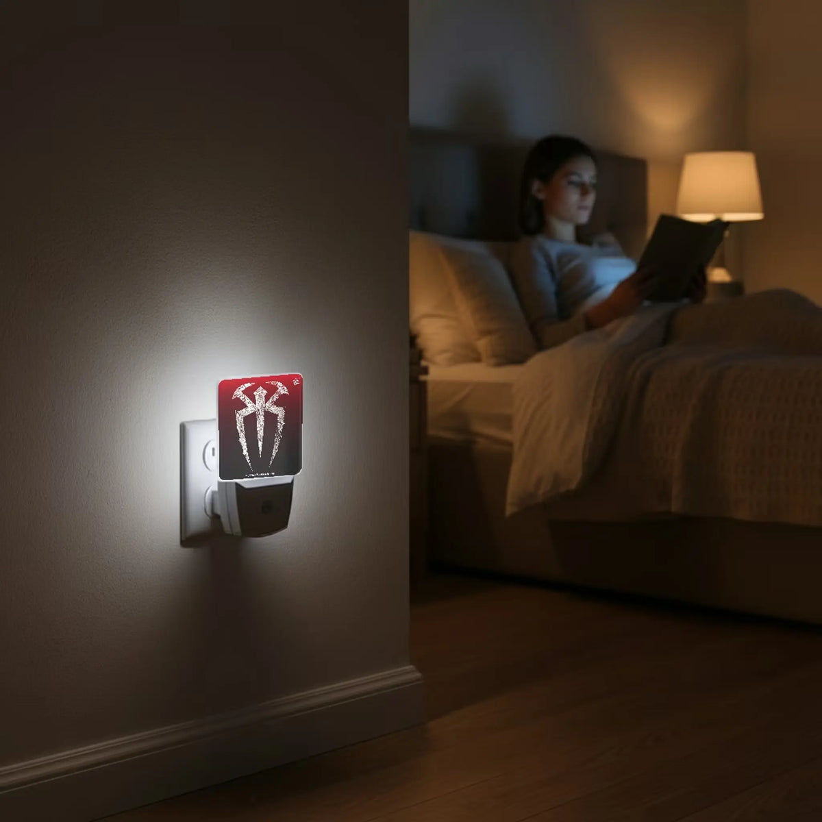 Roman Reigns Clean Night Light 2-Pack - Lifestyle