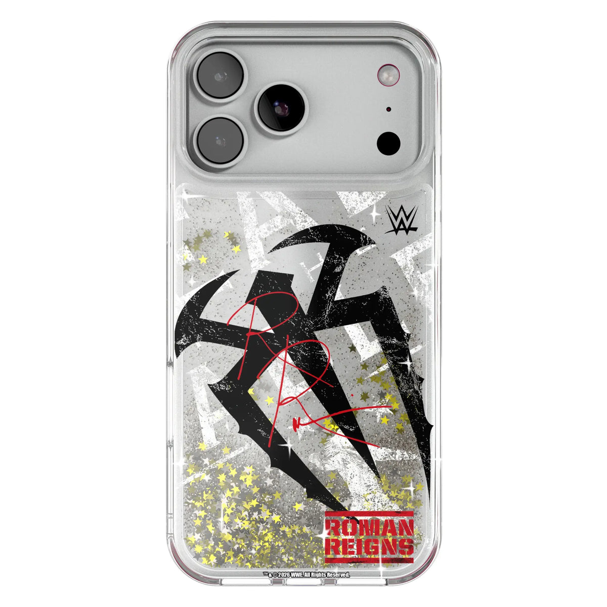 Roman Reigns Impact Glitter Phone Case for Apple iPhone
