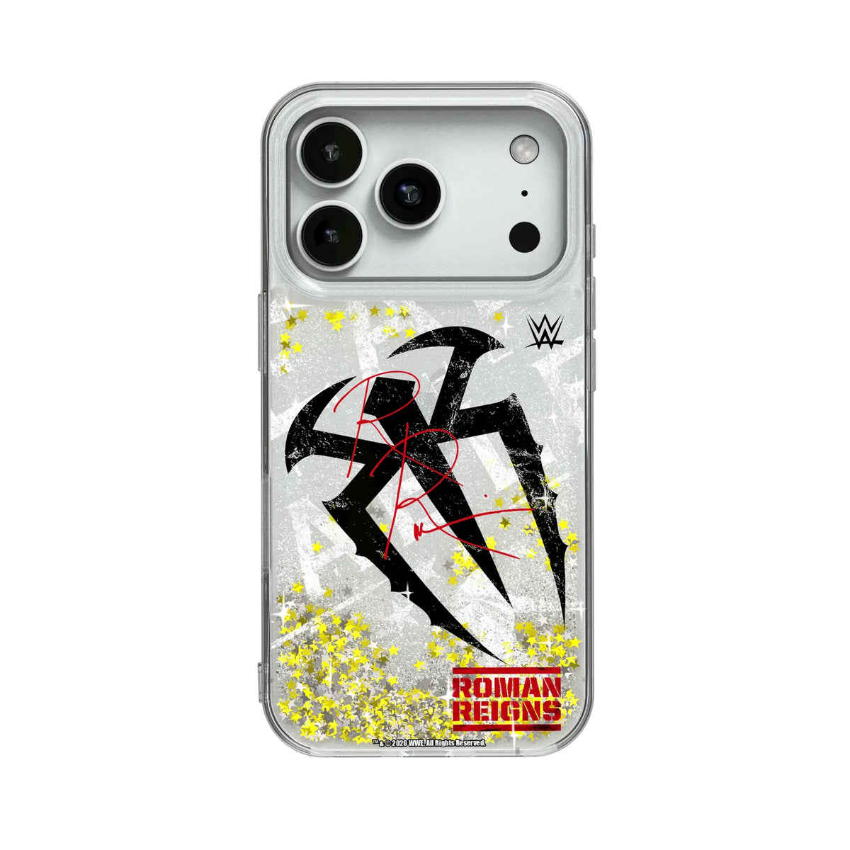 Roman Reigns Impact Glitter Phone Case for Apple iPhone