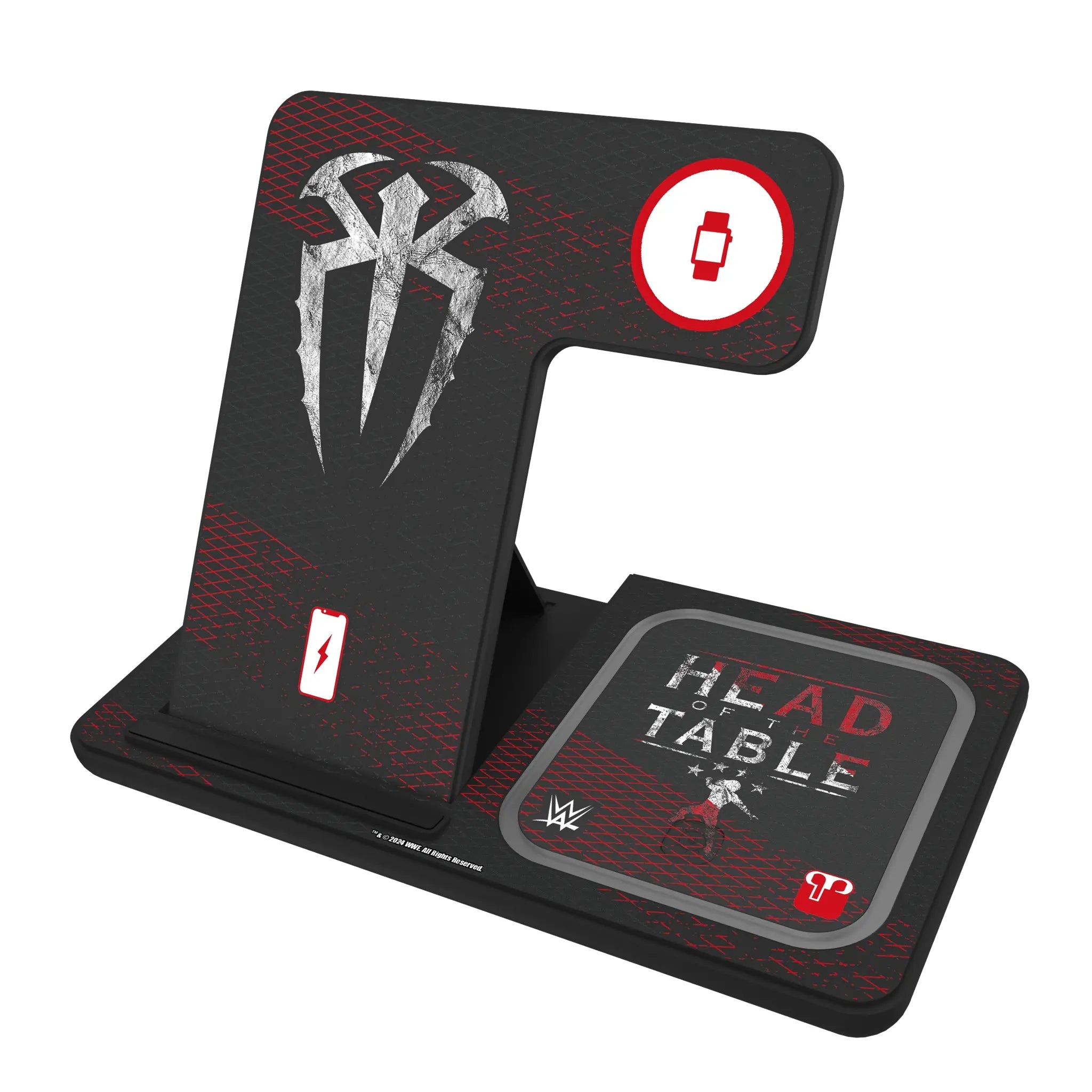 Roman Reigns Steel 3 in 1 Charging Station