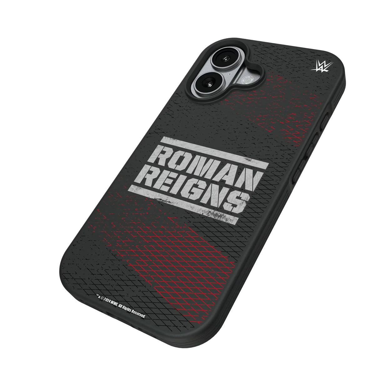 Roman Reigns Steel iPhone Bump Phone Case for Apple iPhone - Isometric View#Device_iPhone 17