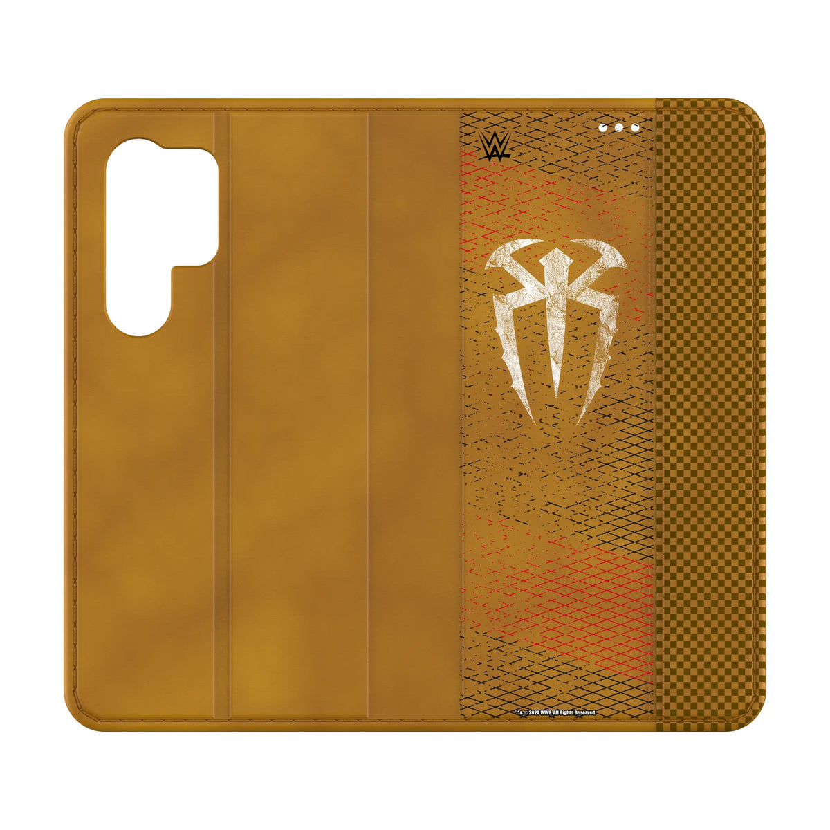 Roman Reigns Steel Galaxy Folio Phone Case for Samsung Galaxy