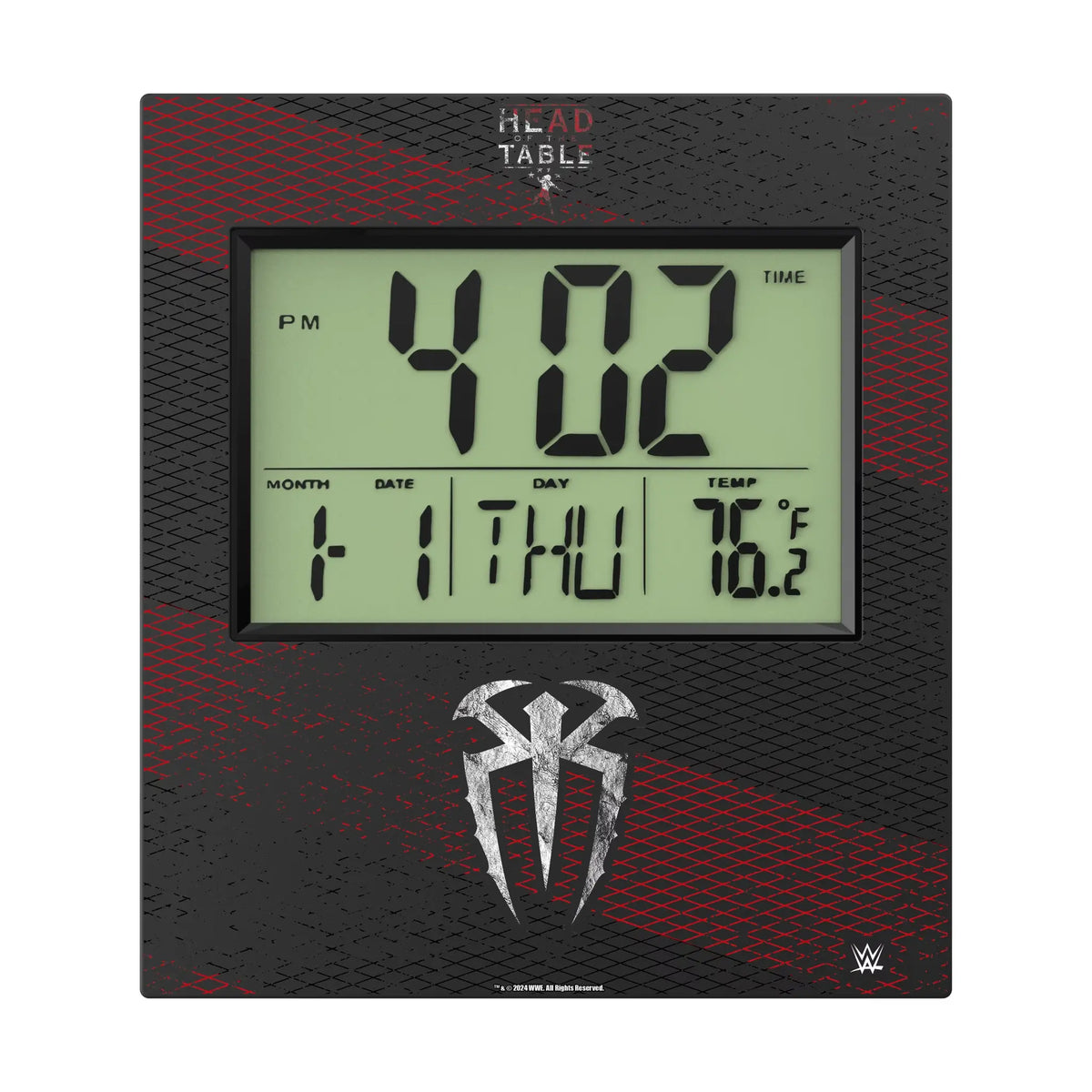 Roman Reigns Steel Wall Clock