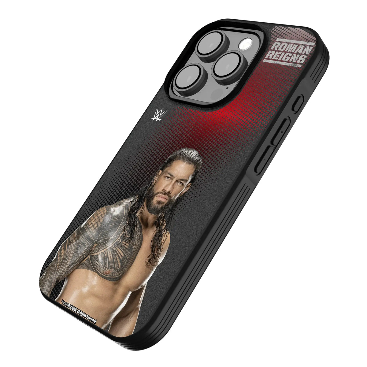 Roman Reigns Superstar iPhone Bump Phone Case for Apple iPhone - Isometric View