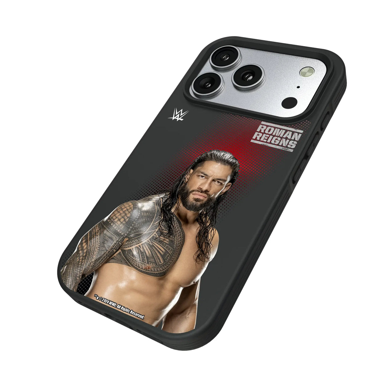 Roman Reigns Superstar iPhone Bump Phone Case for Apple iPhone - Isometric View#Device_iPhone 17 Pro